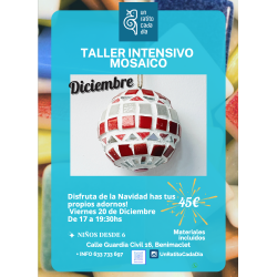 Taller Navidad 20 Diciembre 2024